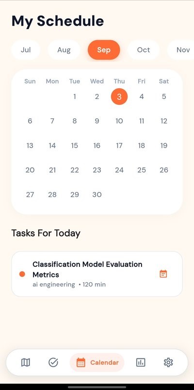 Hero preview: schedule view